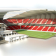 Illustration for article titled Sweeping stadium designs for the 2022 FIFA World Cup in Qatar
